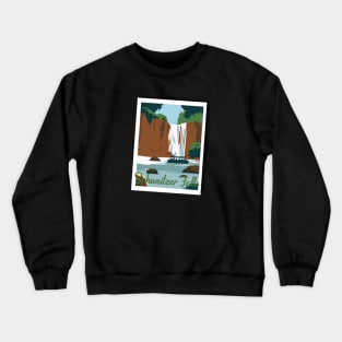 Schweitzer Falls Postcard Tee Crewneck Sweatshirt